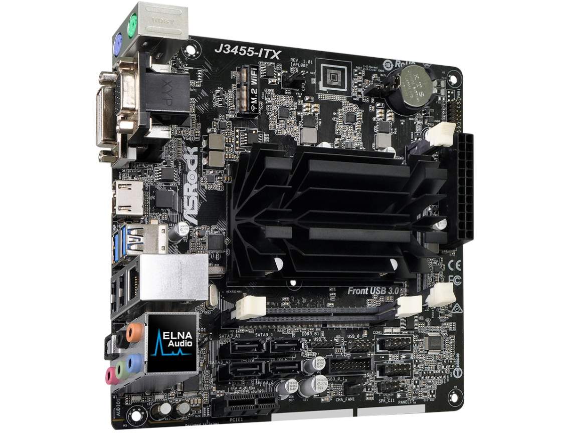 NAS Basic 1.0 - Mini-ITX NAS mit 4x SATA und Intel Apollo Lake