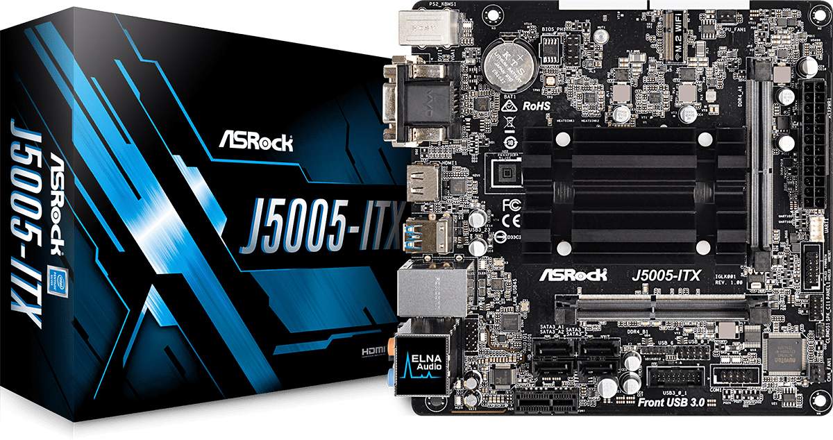 ASRock J5005-ITX mit passiv gekühltem 4-Kern Prozessor im Test