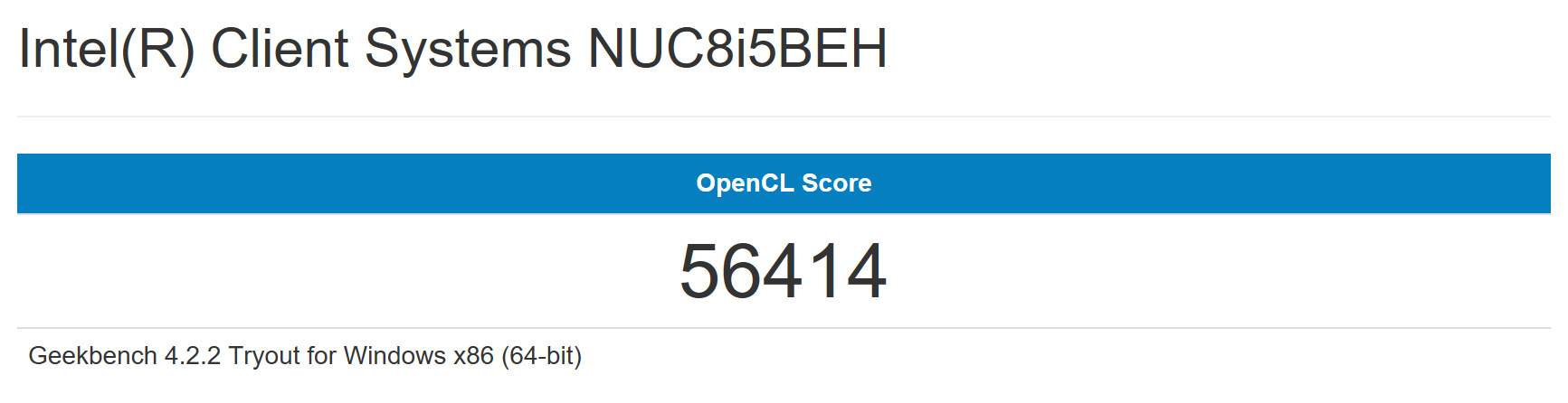 Intel NUC8i5BEH im Test unter Windows 10