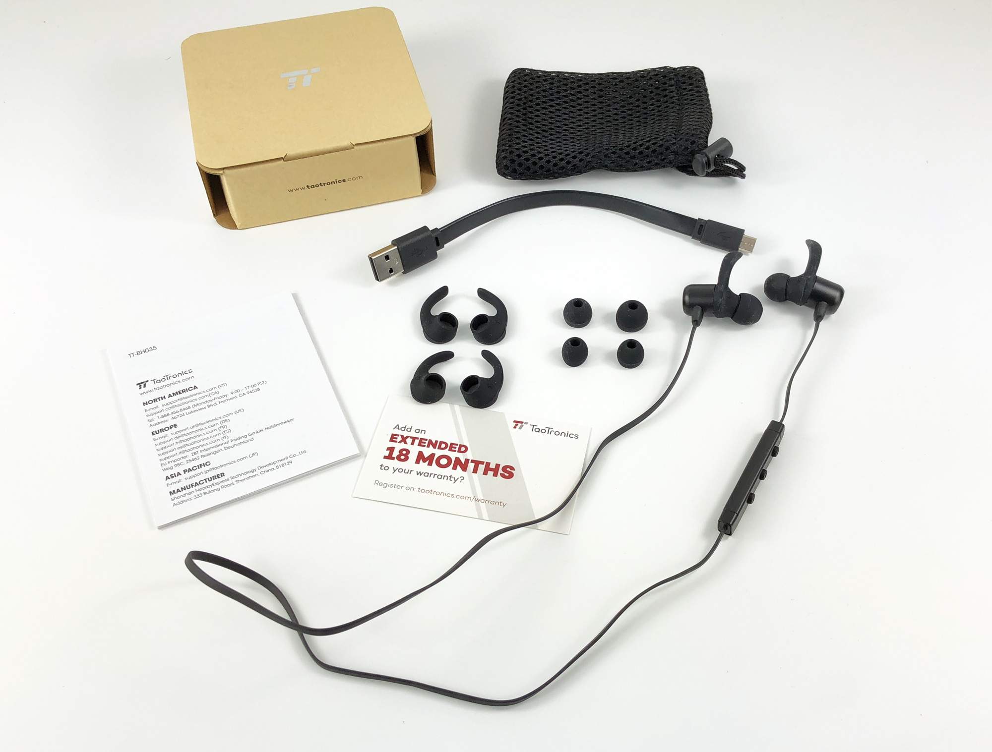TaoTronics TT-BH035, Bluetooth In-Ear Kopfhörer im Test