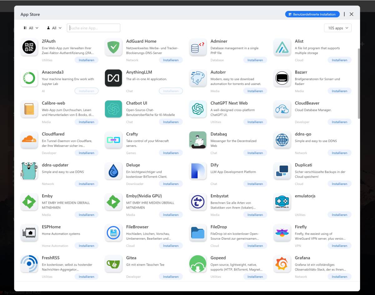 CasaOS Einführung - Einfacher geht Docker kaum !