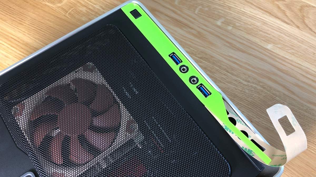 Mini-ITX Gaming-PC mit AMD Ryzen 3 2200G und InWin Choppin Gehäuse