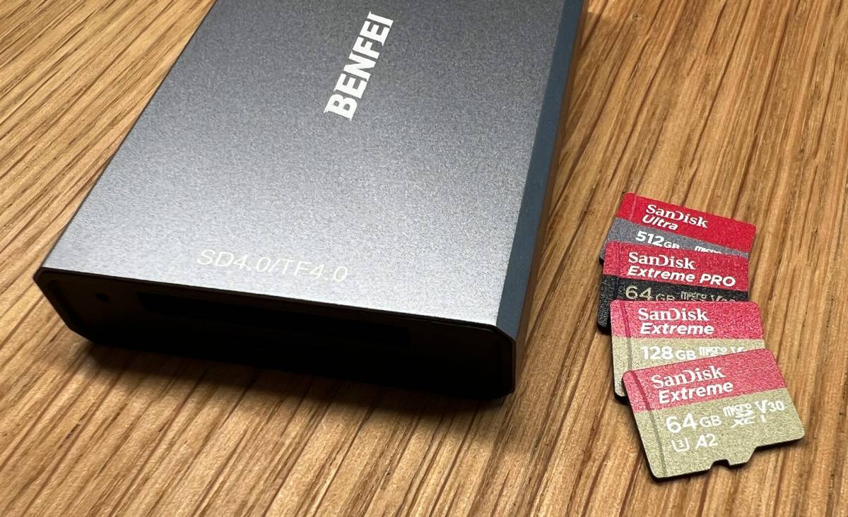 SanDisk microSD Kartenübersicht mit Benchmarks