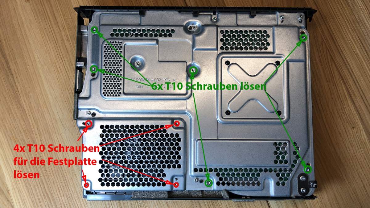 XBOX ONE X - SSD einbauen um Ladezeiten zu verkürzen