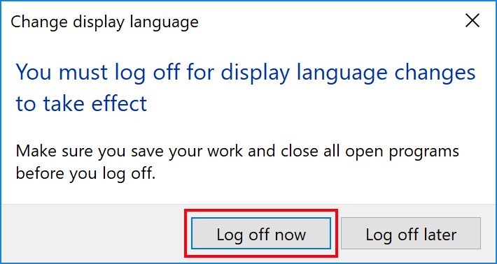 Windows 10 - Sprache ändern / wechseln